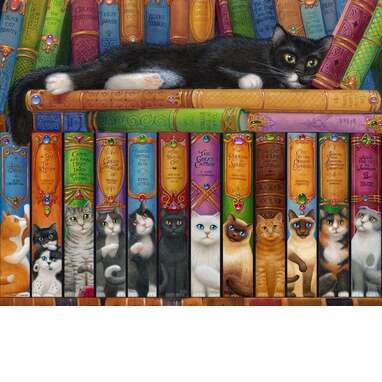 cat collage puzzle